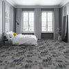 regent area rug in room in colour silver mine